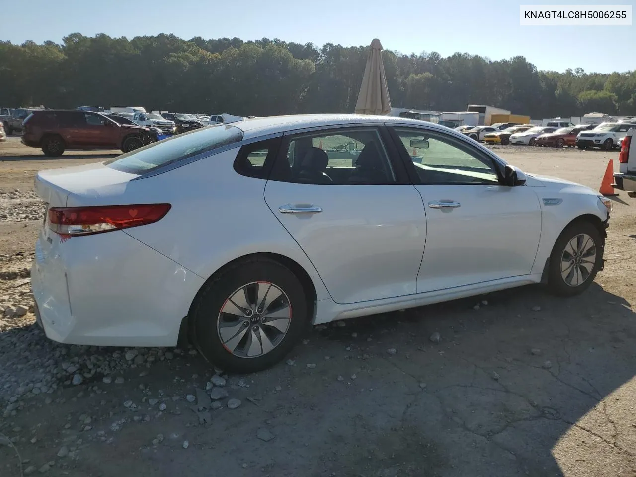 2017 Kia Optima Hybrid VIN: KNAGT4LC8H5006255 Lot: 72065754