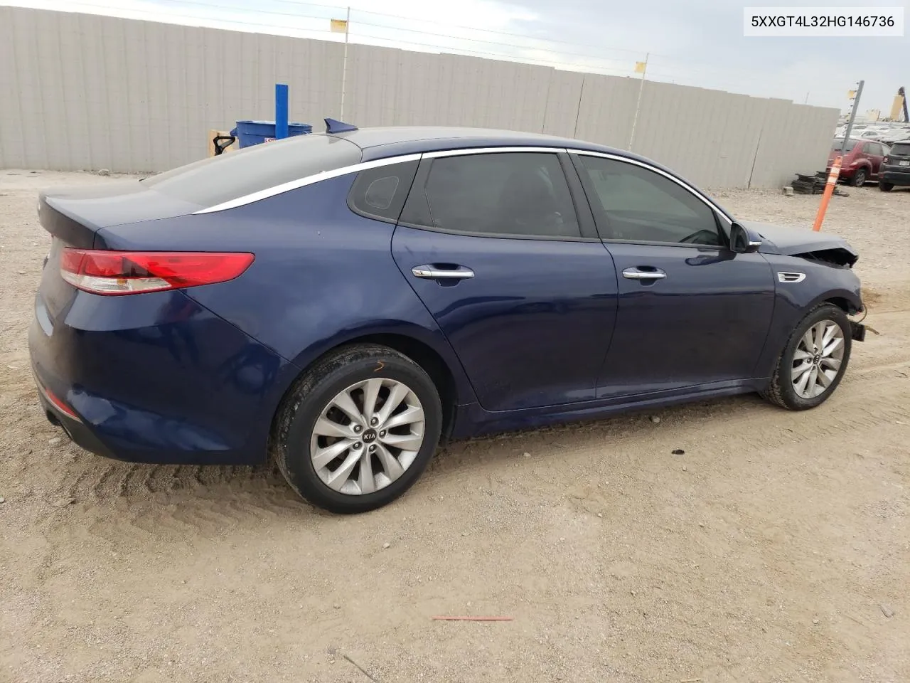 2017 Kia Optima Lx VIN: 5XXGT4L32HG146736 Lot: 72143494