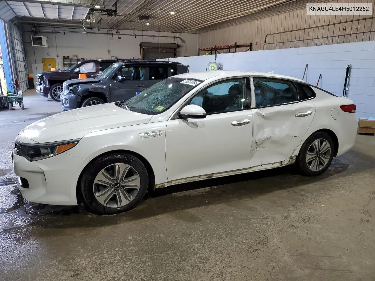 2017 Kia Optima Hybrid VIN: KNAGU4LE4H5012262 Lot: 72373464