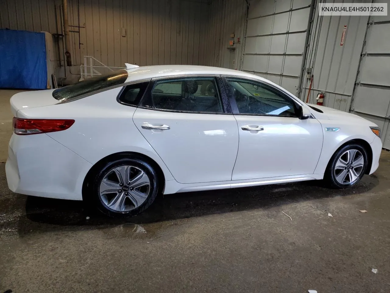 2017 Kia Optima Hybrid VIN: KNAGU4LE4H5012262 Lot: 72373464