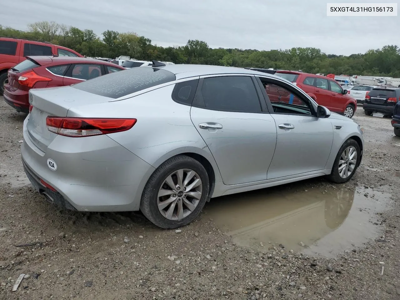 2017 Kia Optima Lx VIN: 5XXGT4L31HG156173 Lot: 72461204