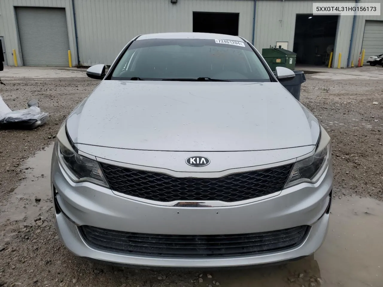 2017 Kia Optima Lx VIN: 5XXGT4L31HG156173 Lot: 72461204