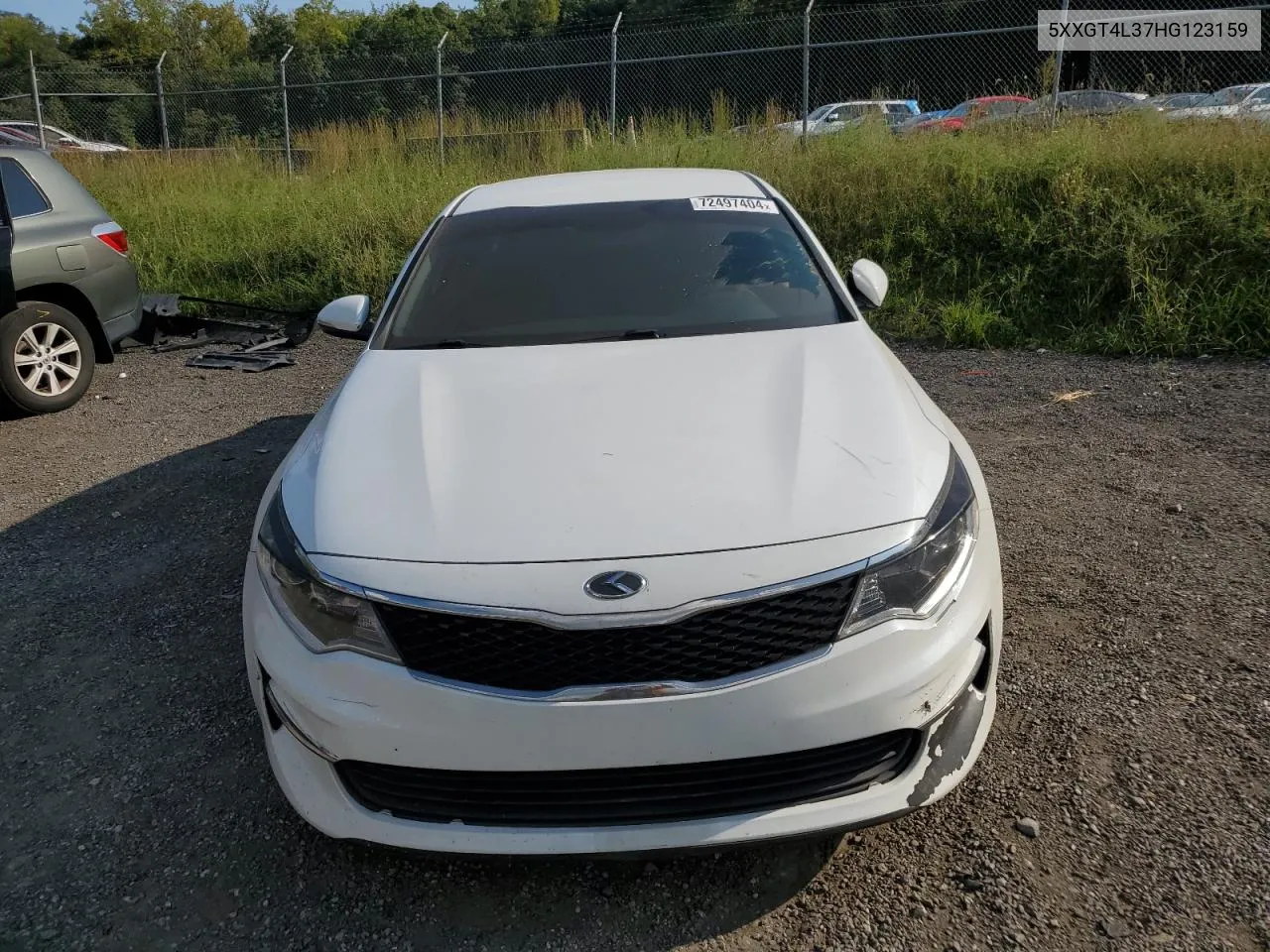 2017 Kia Optima Lx VIN: 5XXGT4L37HG123159 Lot: 72497404