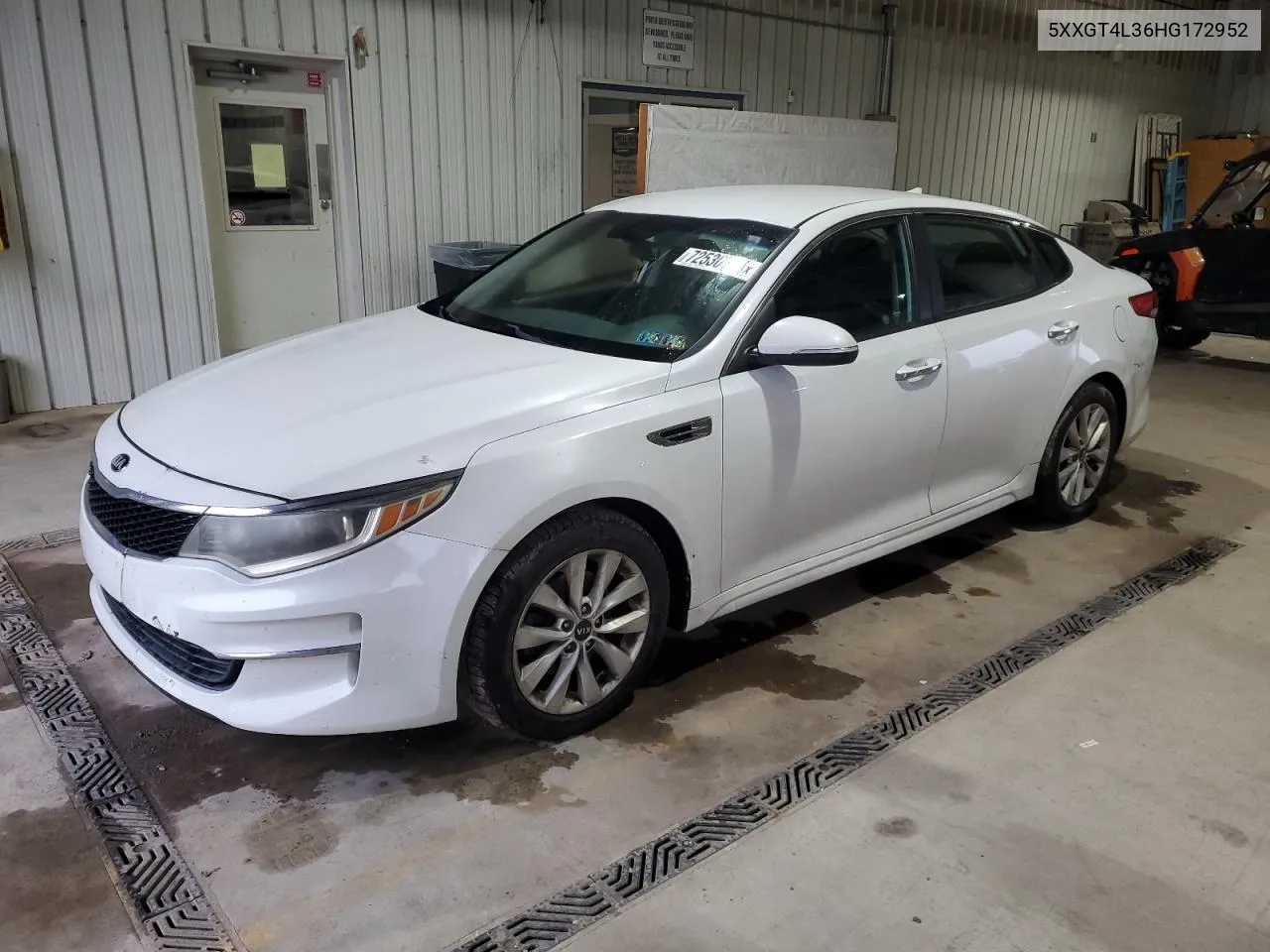 2017 Kia Optima Lx VIN: 5XXGT4L36HG172952 Lot: 72536714