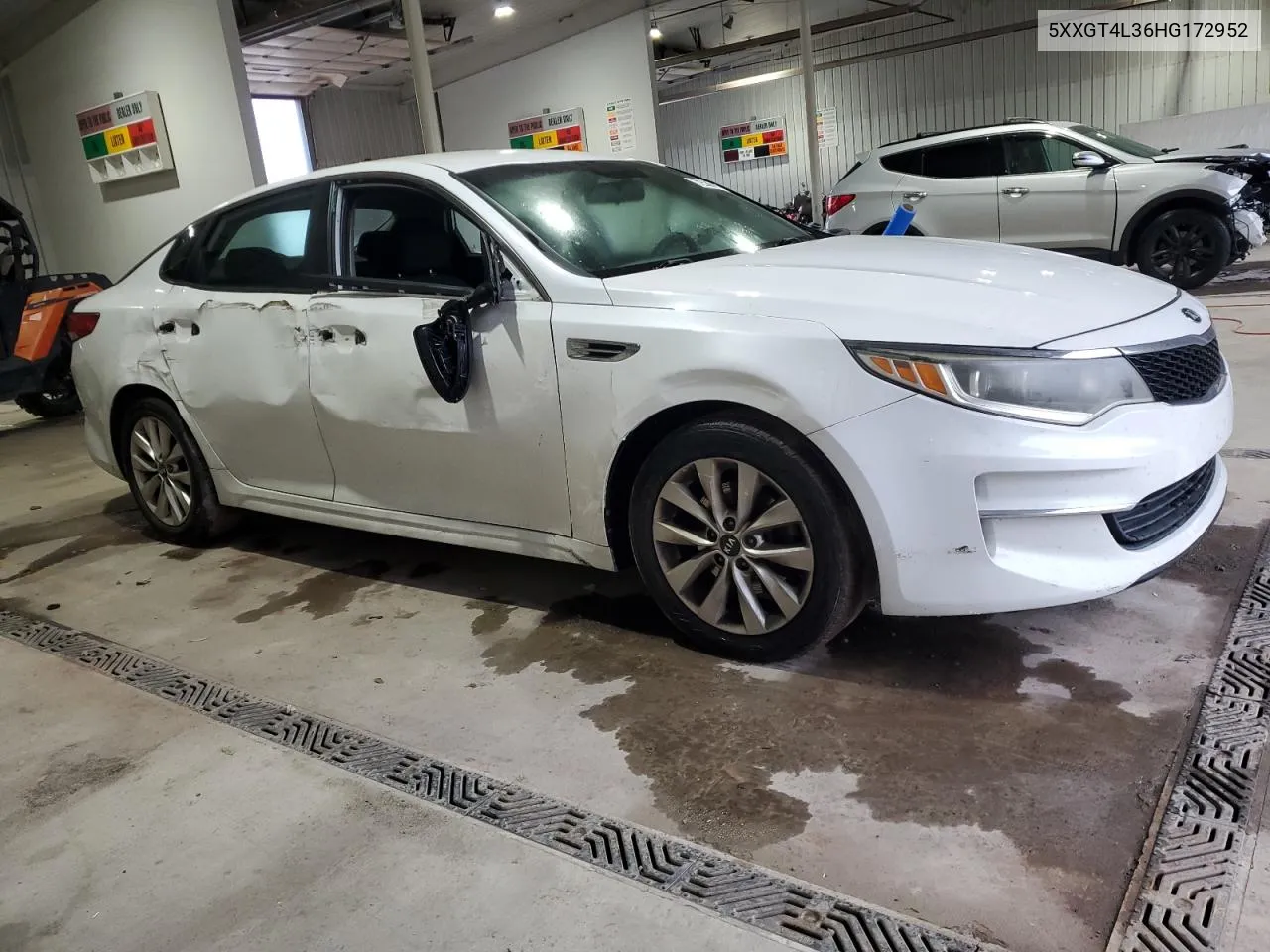 5XXGT4L36HG172952 2017 Kia Optima Lx