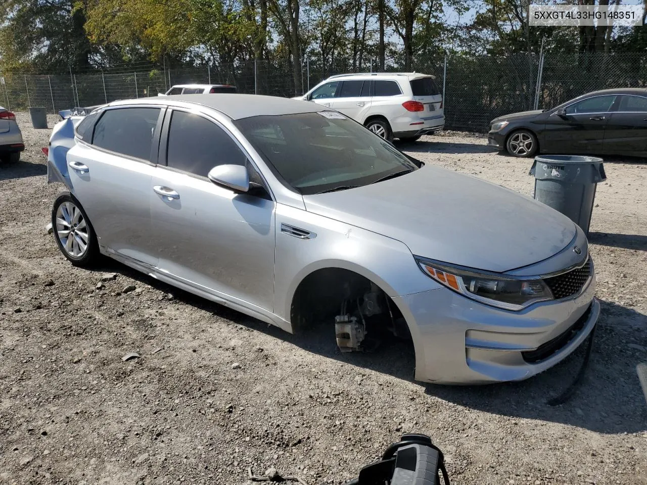 5XXGT4L33HG148351 2017 Kia Optima Lx