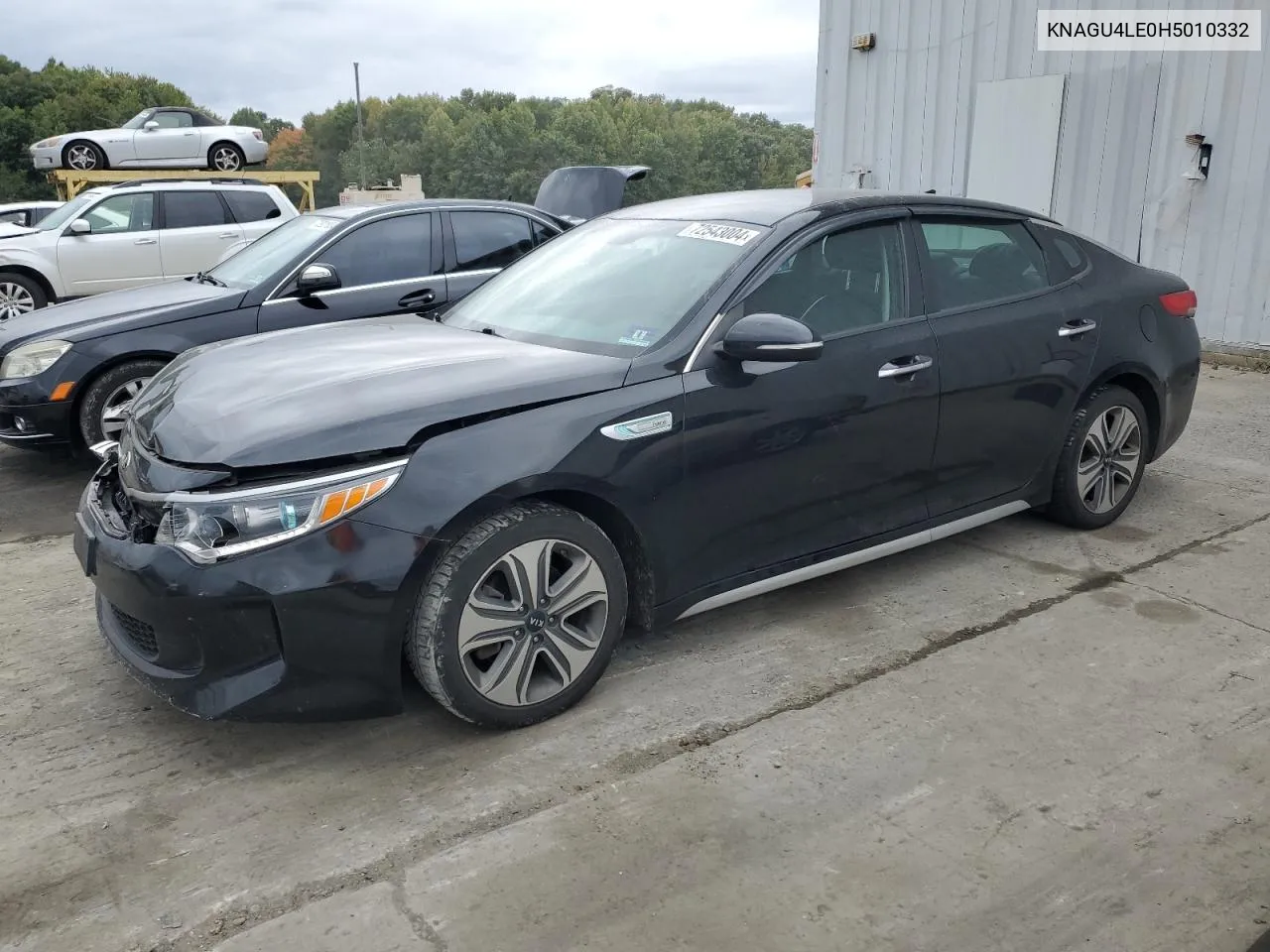 2017 Kia Optima Hybrid VIN: KNAGU4LE0H5010332 Lot: 72543004