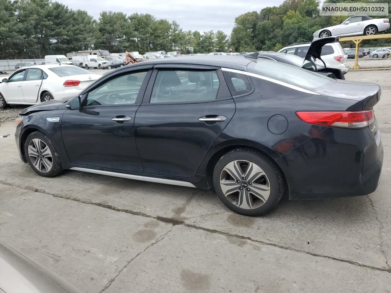 2017 Kia Optima Hybrid VIN: KNAGU4LE0H5010332 Lot: 72543004