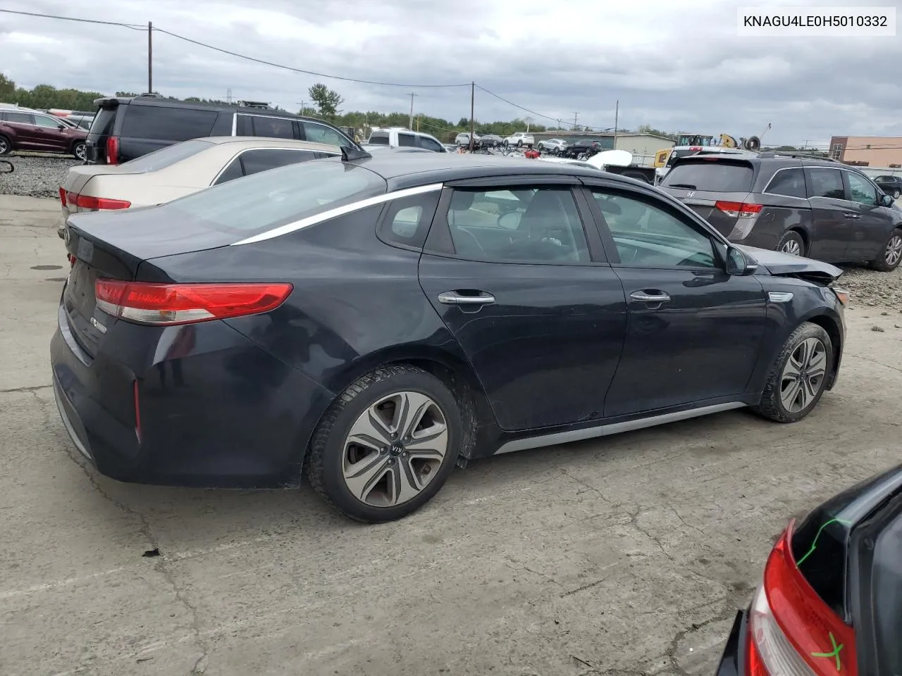 2017 Kia Optima Hybrid VIN: KNAGU4LE0H5010332 Lot: 72543004