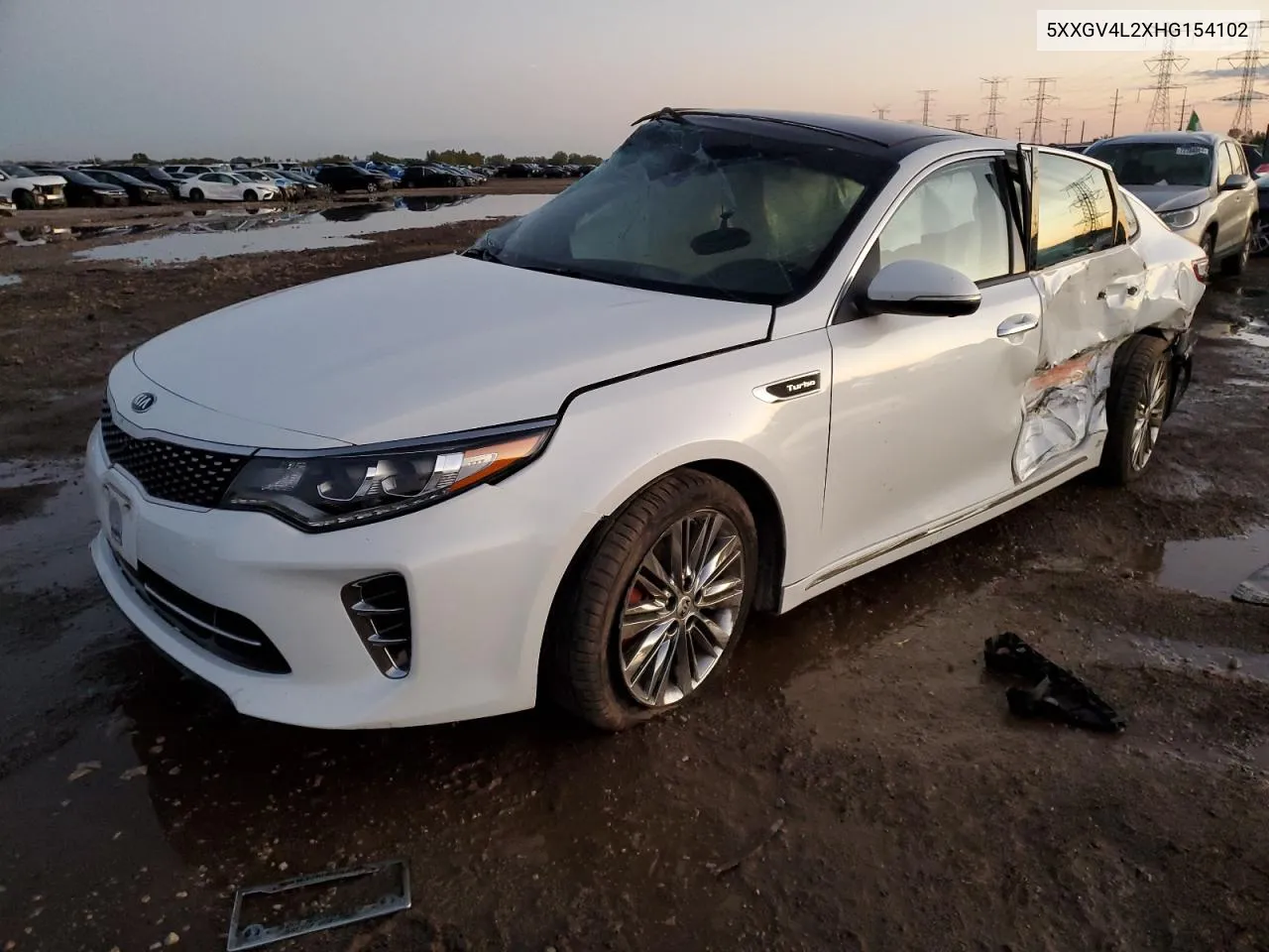 5XXGV4L2XHG154102 2017 Kia Optima Sxl