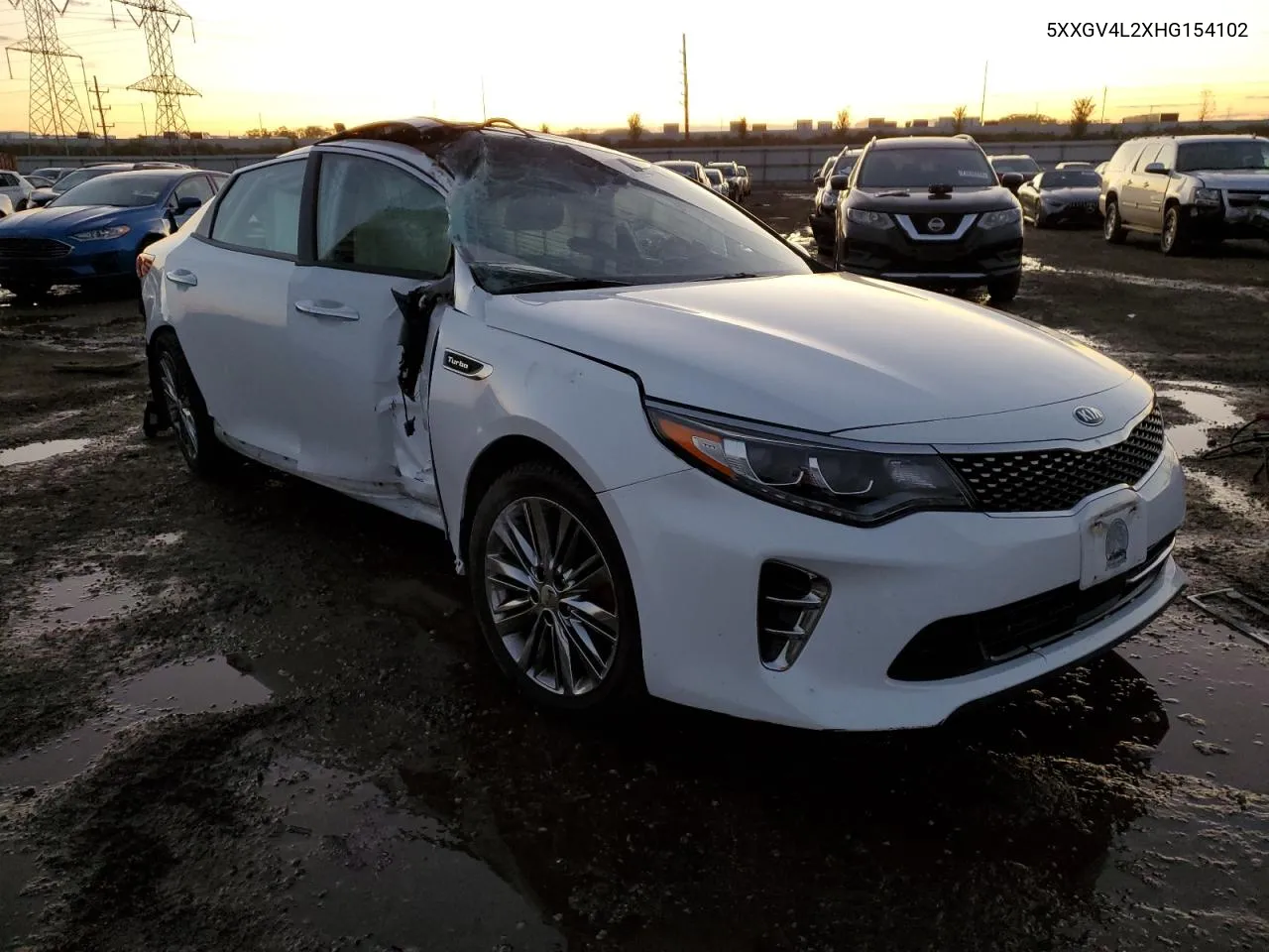 5XXGV4L2XHG154102 2017 Kia Optima Sxl