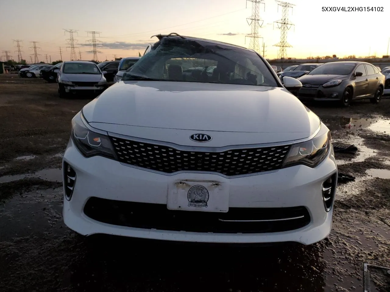 2017 Kia Optima Sxl VIN: 5XXGV4L2XHG154102 Lot: 72641324