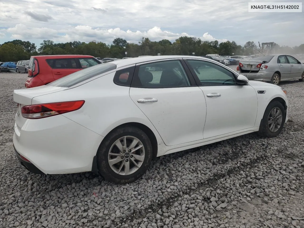 KNAGT4L31H5142002 2017 Kia Optima Lx