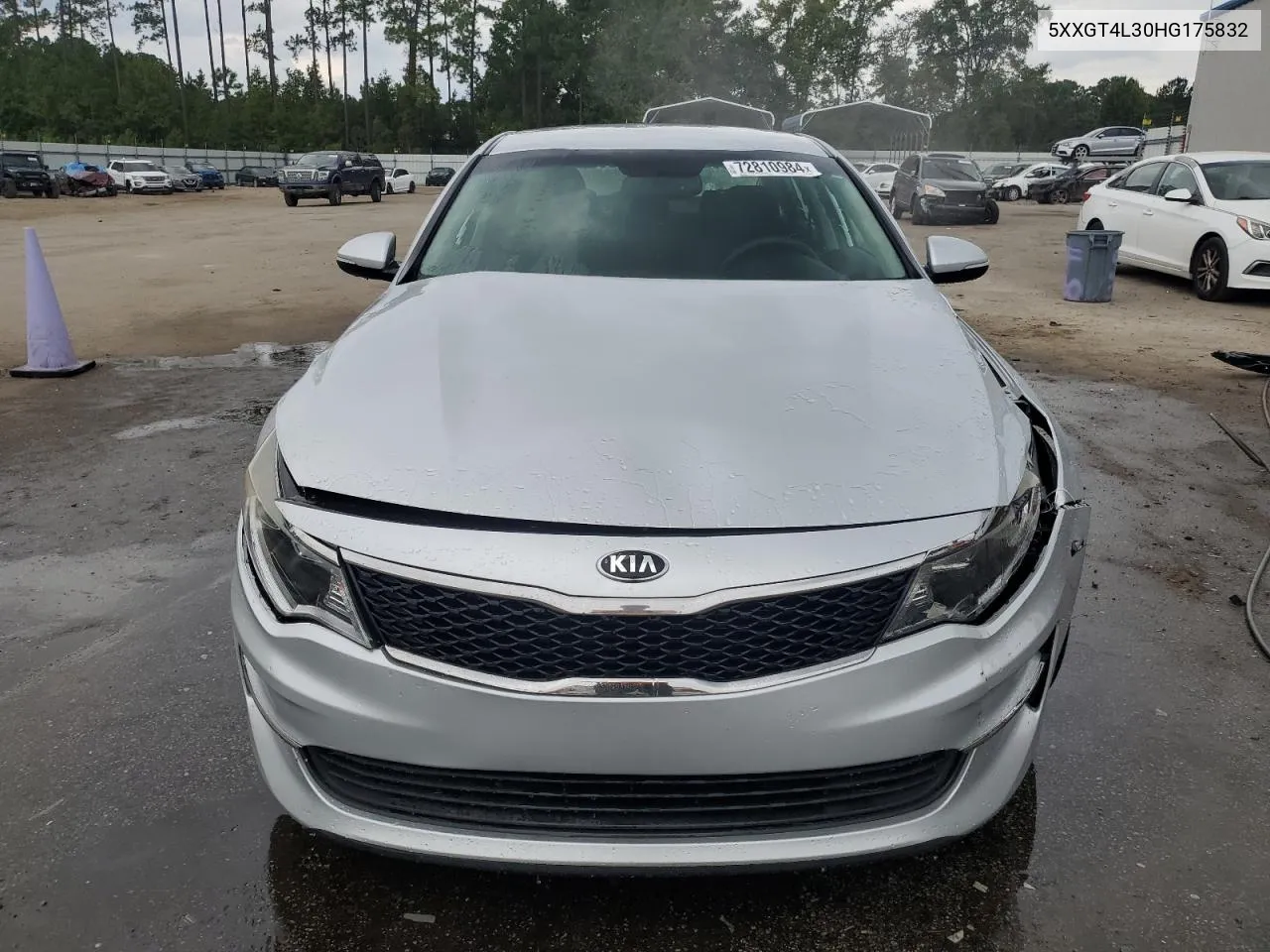 2017 Kia Optima Lx VIN: 5XXGT4L30HG175832 Lot: 72810984