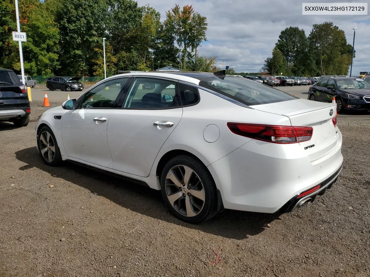 2017 Kia Optima Sx VIN: 5XXGW4L23HG172129 Lot: 73016914