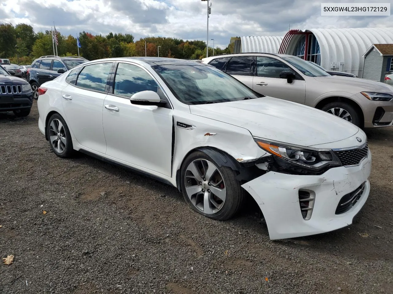 2017 Kia Optima Sx VIN: 5XXGW4L23HG172129 Lot: 73016914