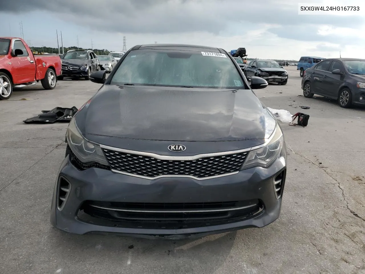 5XXGW4L24HG167733 2017 Kia Optima Sx