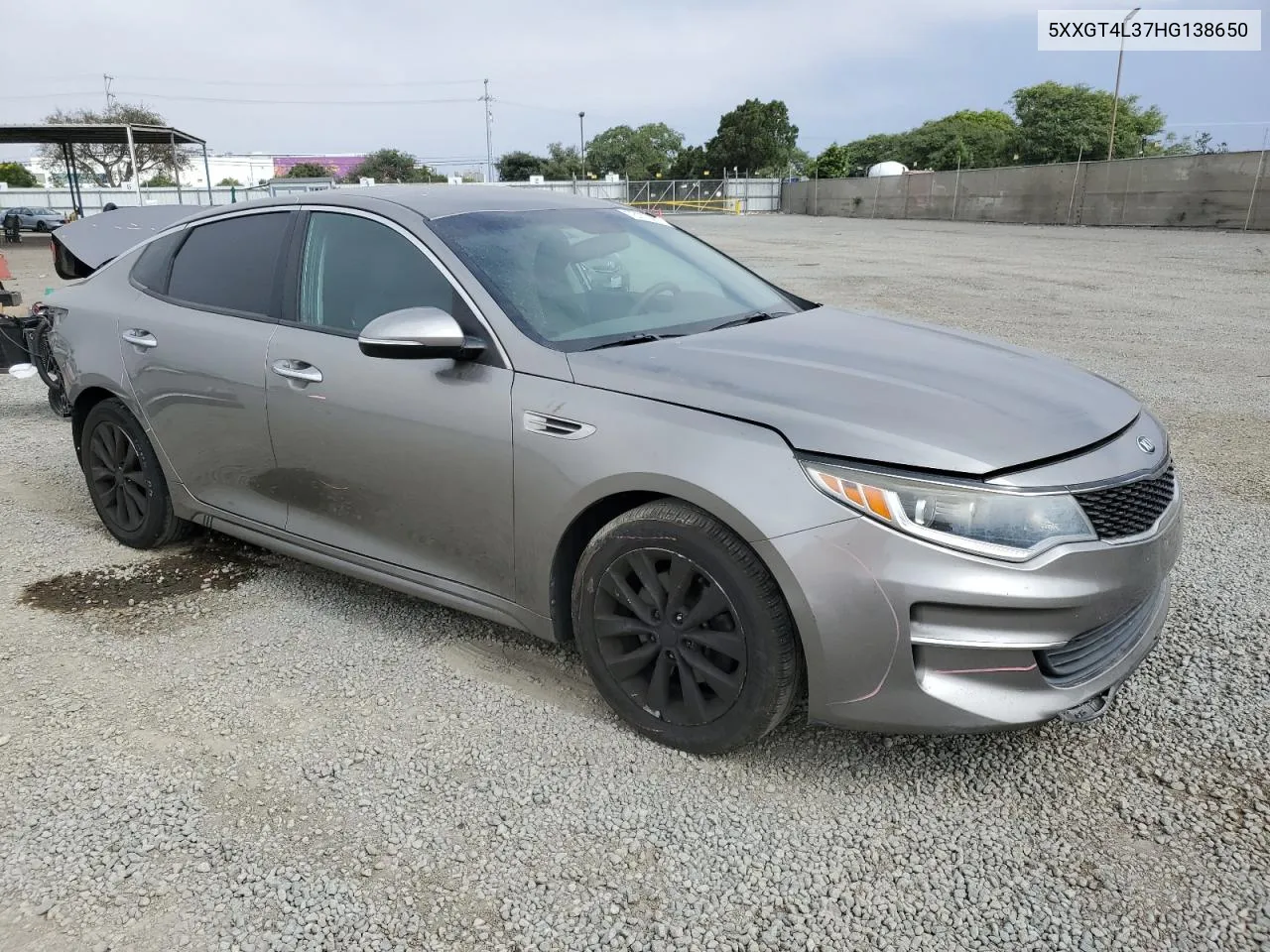 2017 Kia Optima Lx VIN: 5XXGT4L37HG138650 Lot: 73177464