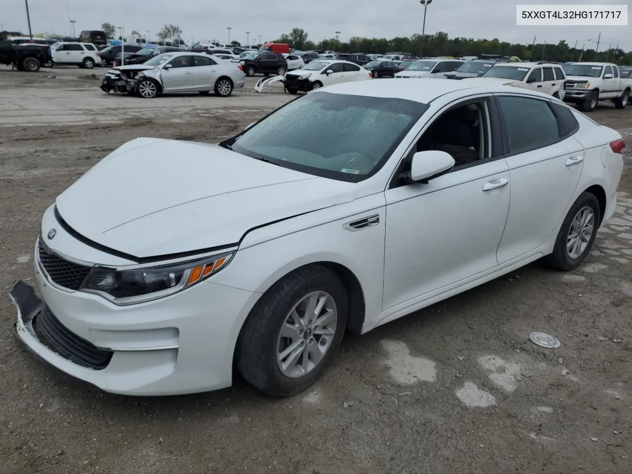 2017 Kia Optima Lx VIN: 5XXGT4L32HG171717 Lot: 73240984