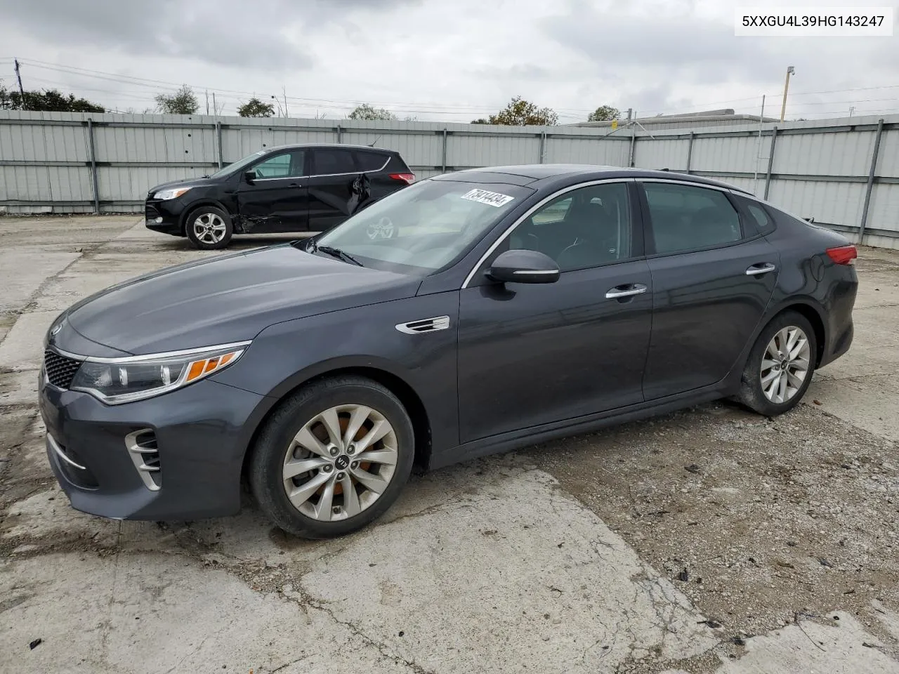 5XXGU4L39HG143247 2017 Kia Optima Ex