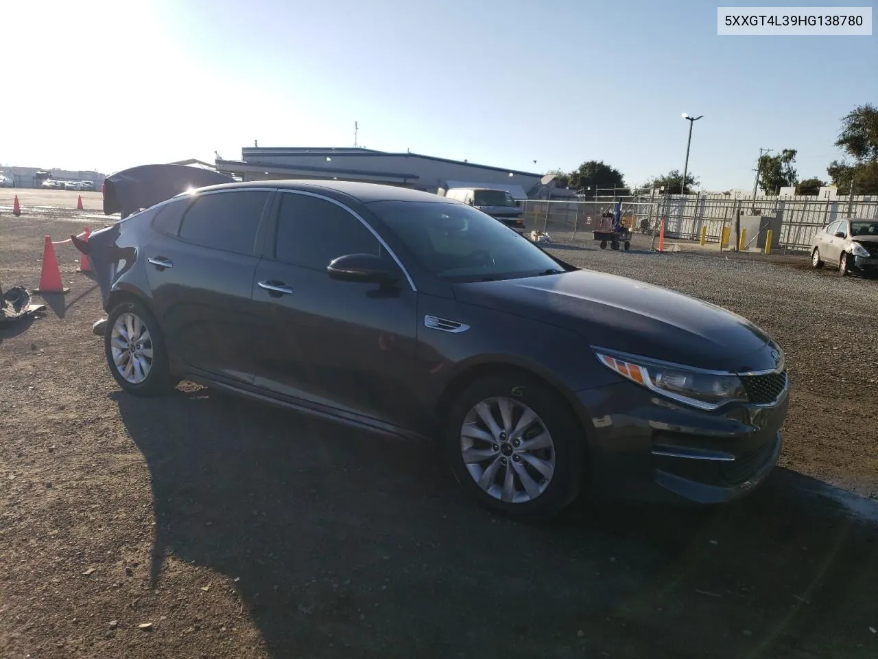 5XXGT4L39HG138780 2017 Kia Optima Lx