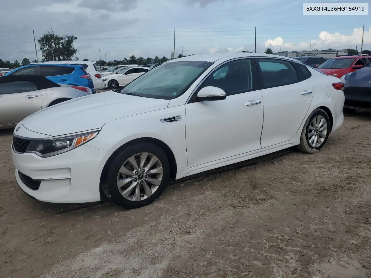 2017 Kia Optima Lx VIN: 5XXGT4L36HG154919 Lot: 73646984