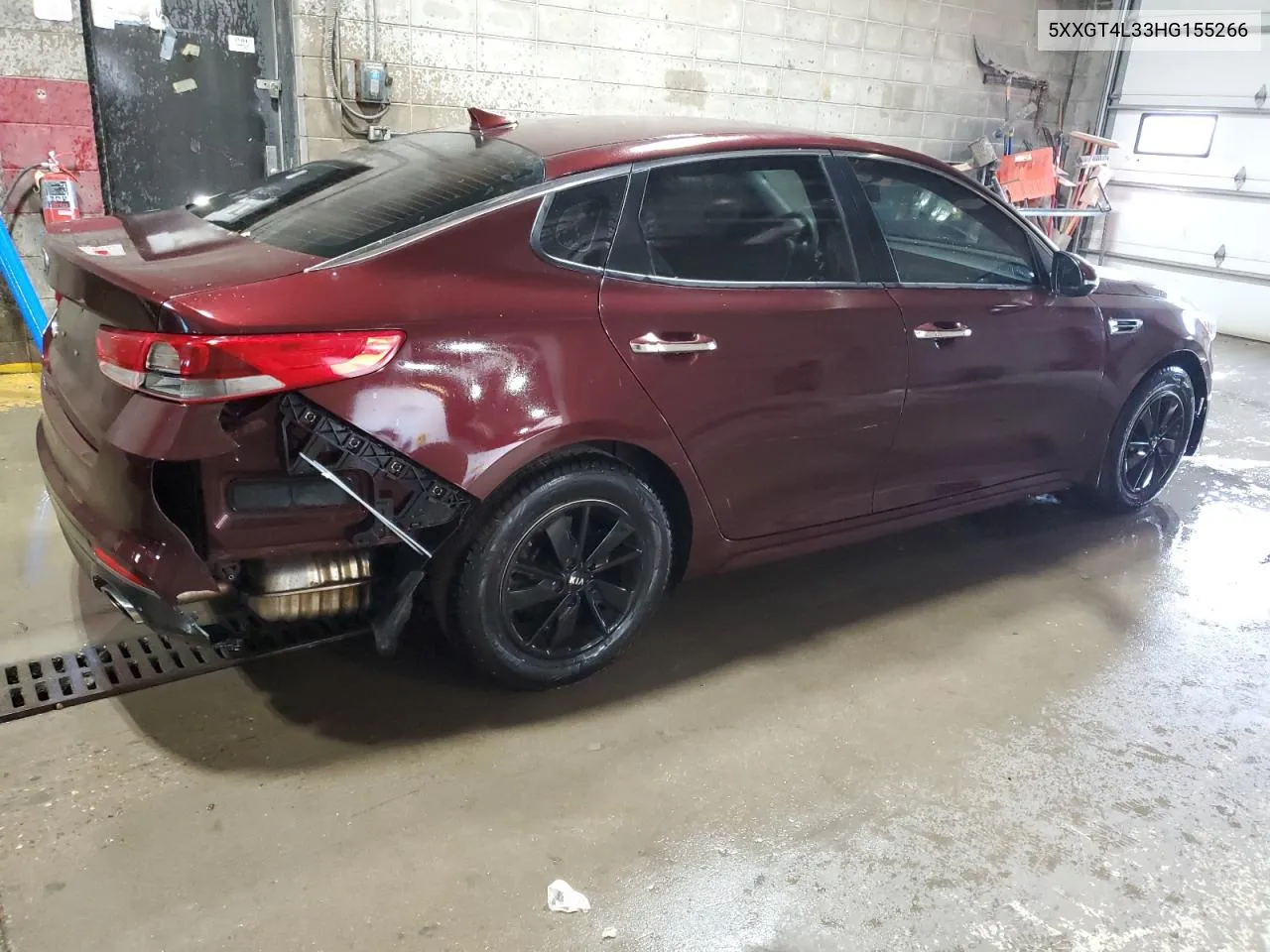 5XXGT4L33HG155266 2017 Kia Optima Lx