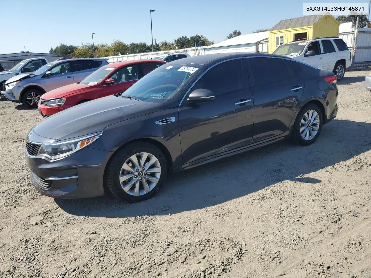 5XXGT4L33HG145871 2017 Kia Optima Lx