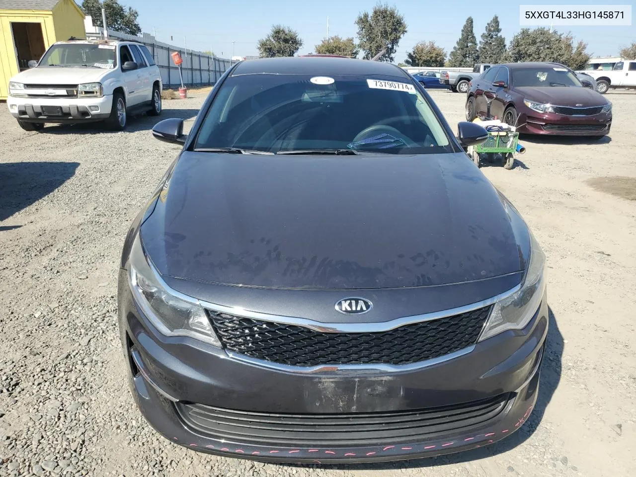 5XXGT4L33HG145871 2017 Kia Optima Lx