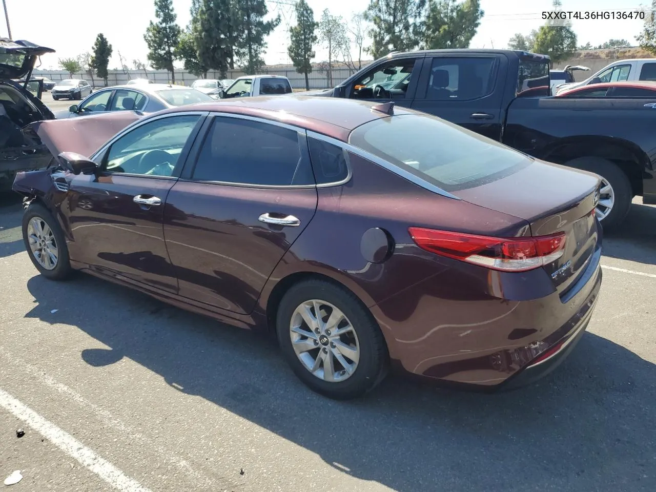 5XXGT4L36HG136470 2017 Kia Optima Lx