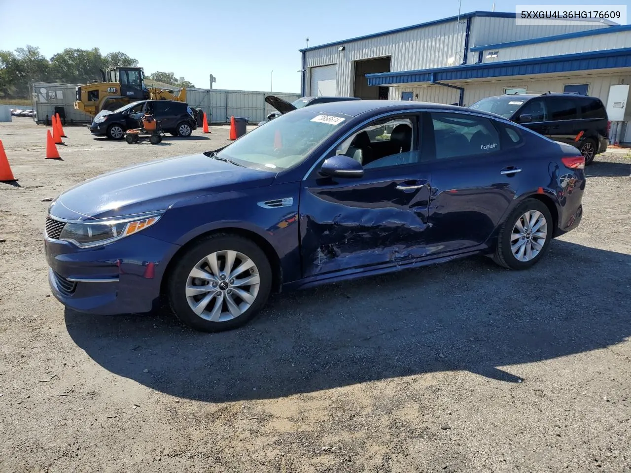 2017 Kia Optima Ex VIN: 5XXGU4L36HG176609 Lot: 73858674