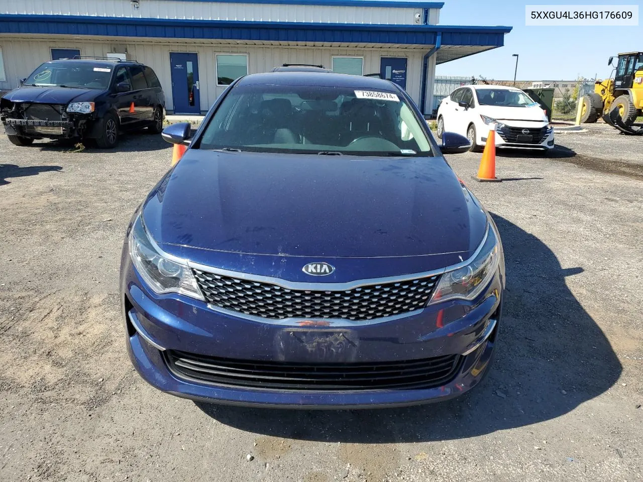 2017 Kia Optima Ex VIN: 5XXGU4L36HG176609 Lot: 73858674