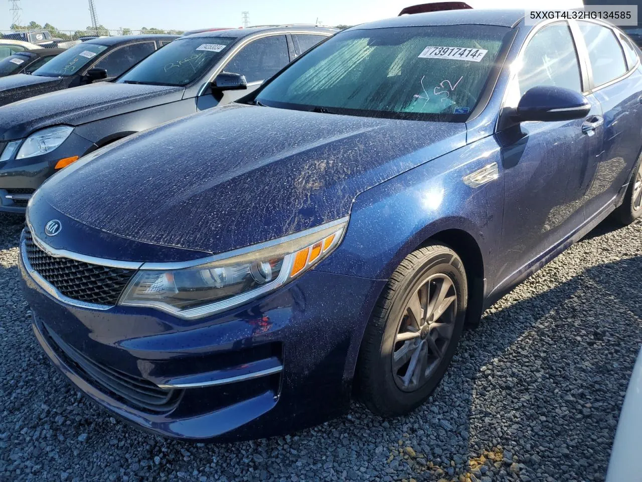 2017 Kia Optima Lx VIN: 5XXGT4L32HG134585 Lot: 73917414