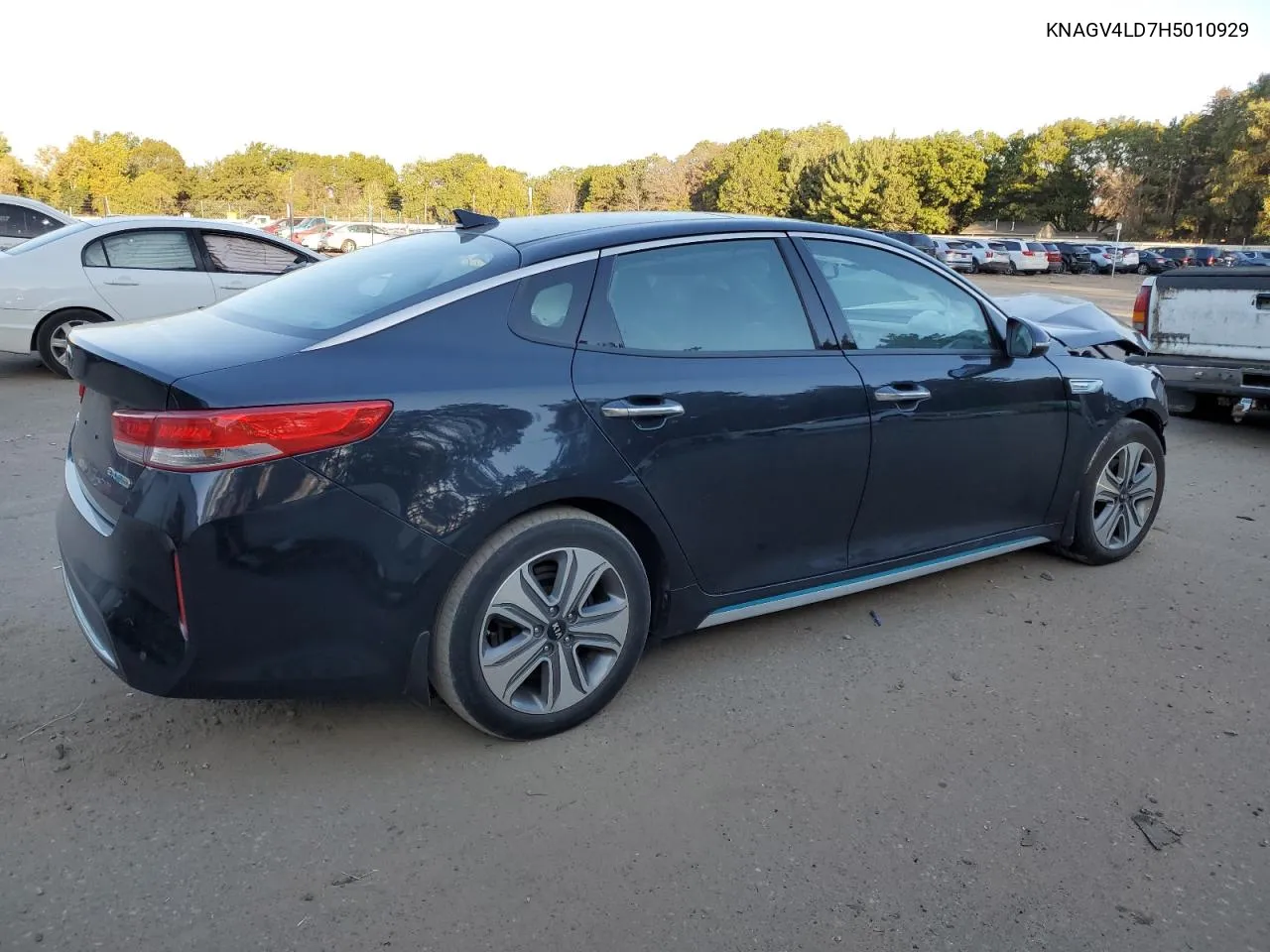 2017 Kia Optima Plug-In Hybrid VIN: KNAGV4LD7H5010929 Lot: 74086204