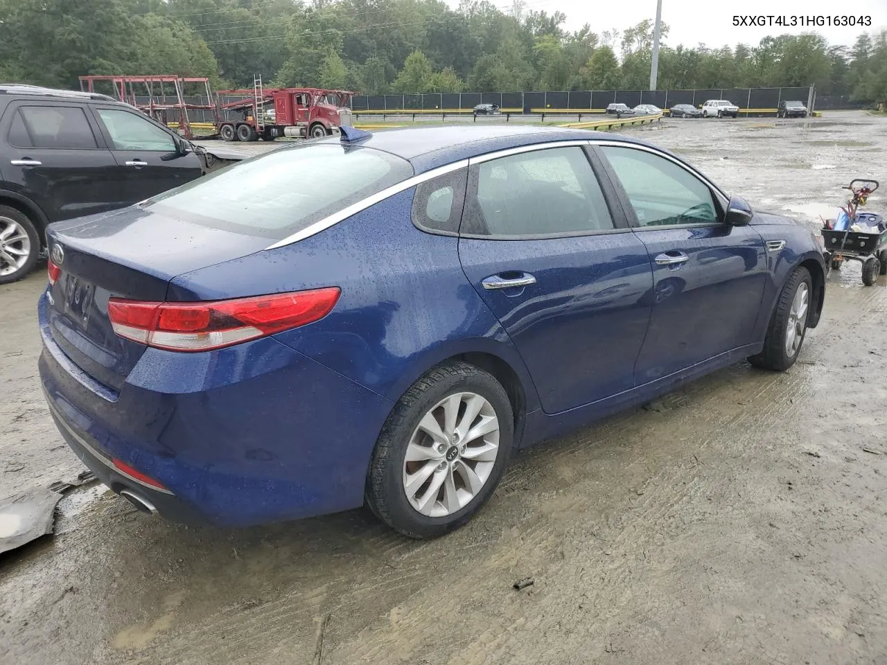 2017 Kia Optima Lx VIN: 5XXGT4L31HG163043 Lot: 74111004