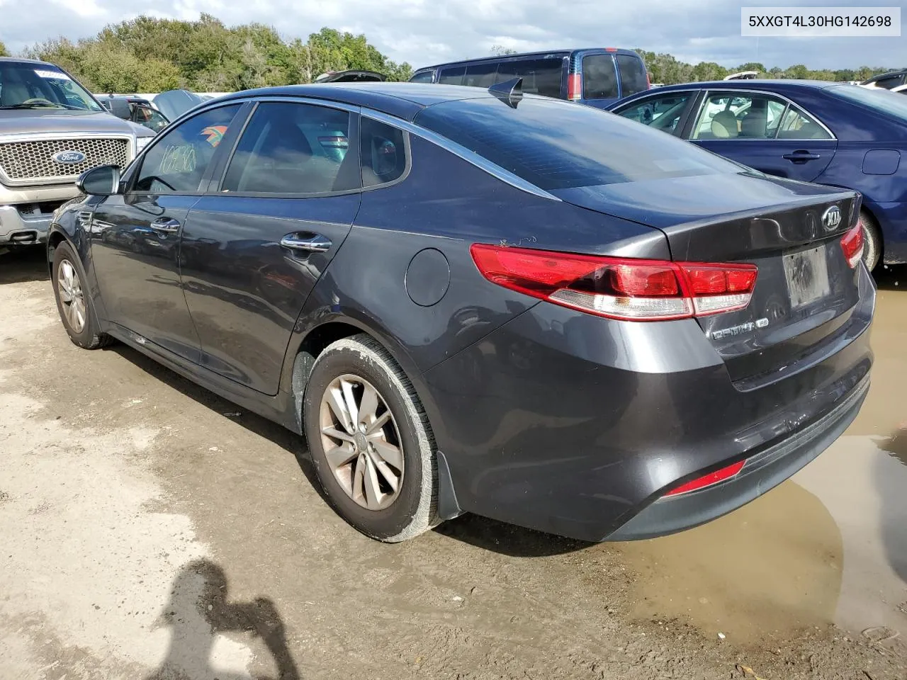 2017 Kia Optima Lx VIN: 5XXGT4L30HG142698 Lot: 74223074