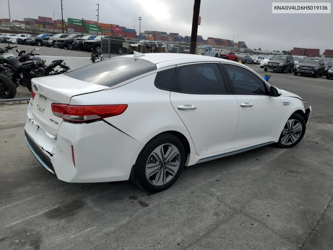 2017 Kia Optima Plug-In Hybrid VIN: KNAGV4LD6H5019136 Lot: 74562224