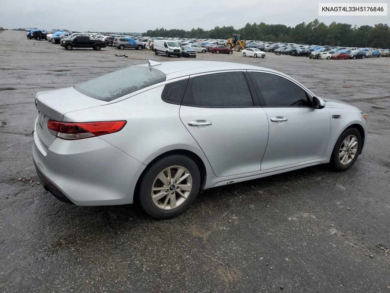 2017 Kia Optima Lx VIN: KNAGT4L33H5176846 Lot: 74621084