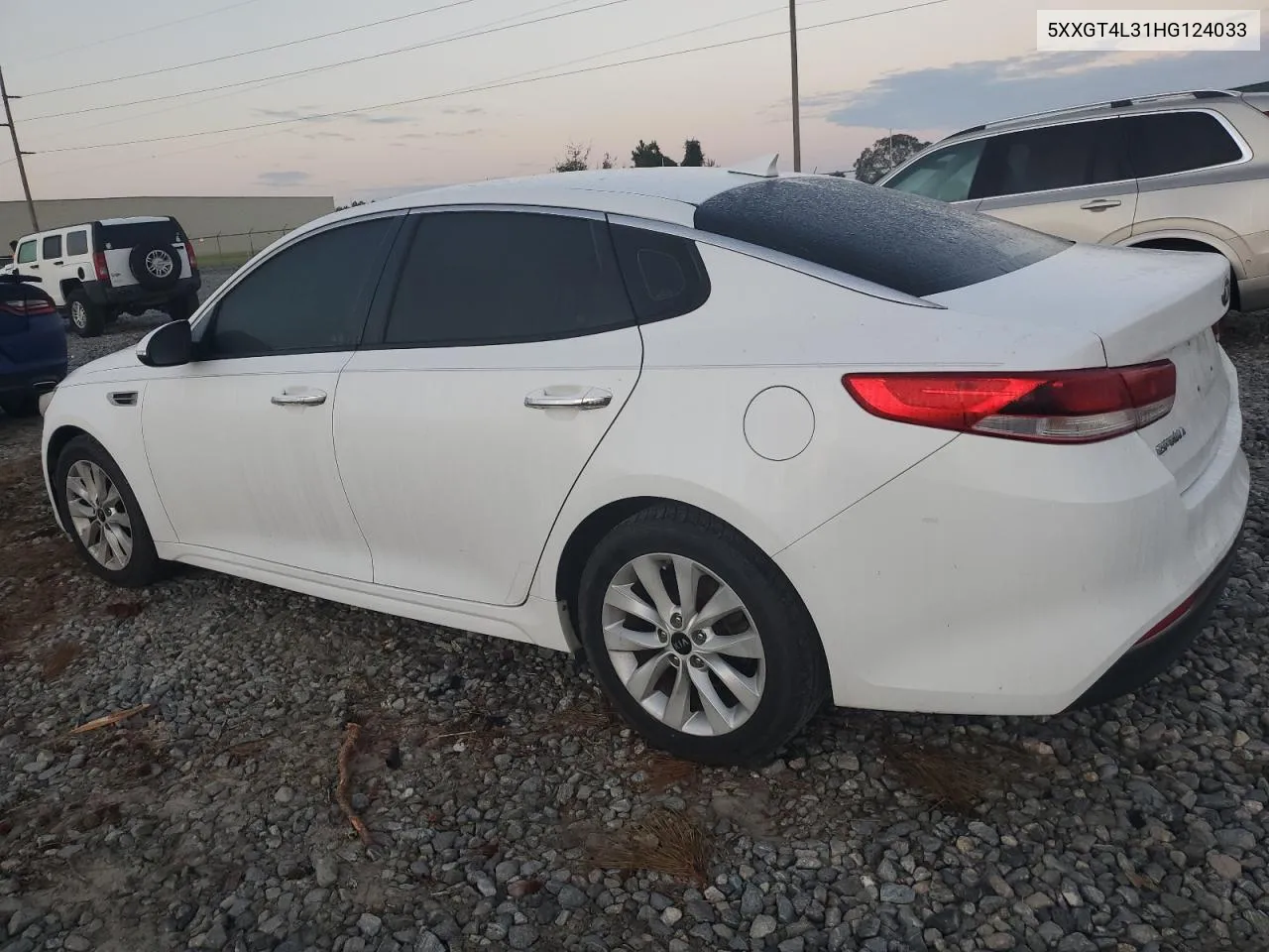 2017 Kia Optima Lx VIN: 5XXGT4L31HG124033 Lot: 74639674