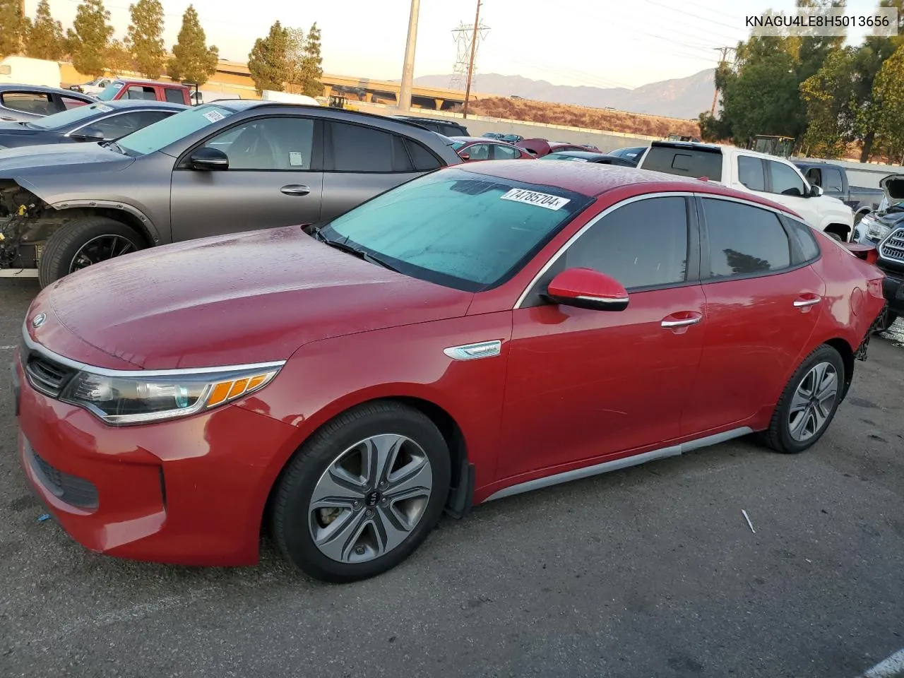 KNAGU4LE8H5013656 2017 Kia Optima Hybrid