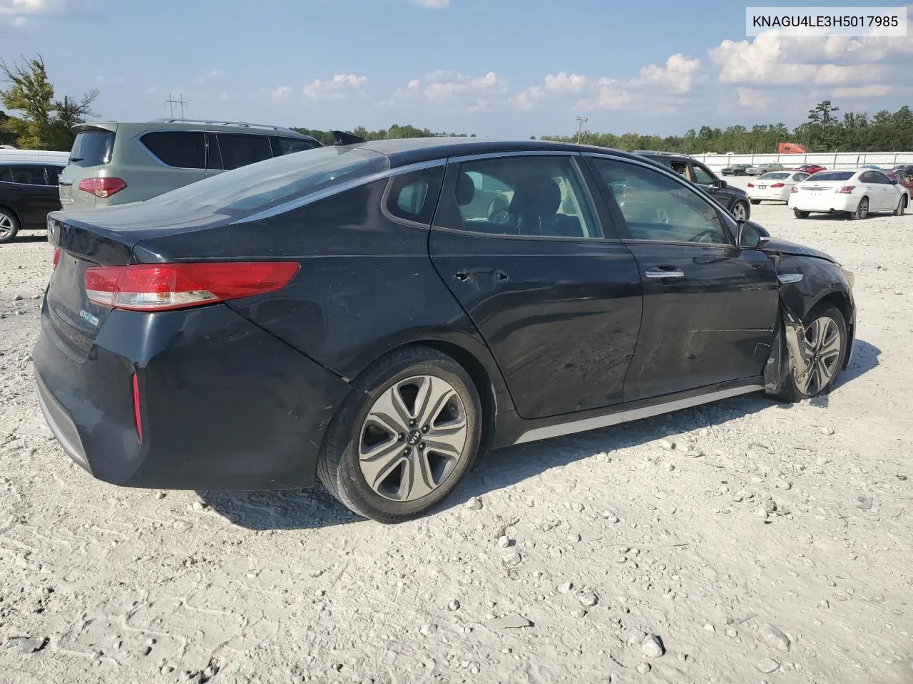 2017 Kia Optima Hybrid VIN: KNAGU4LE3H5017985 Lot: 74908494