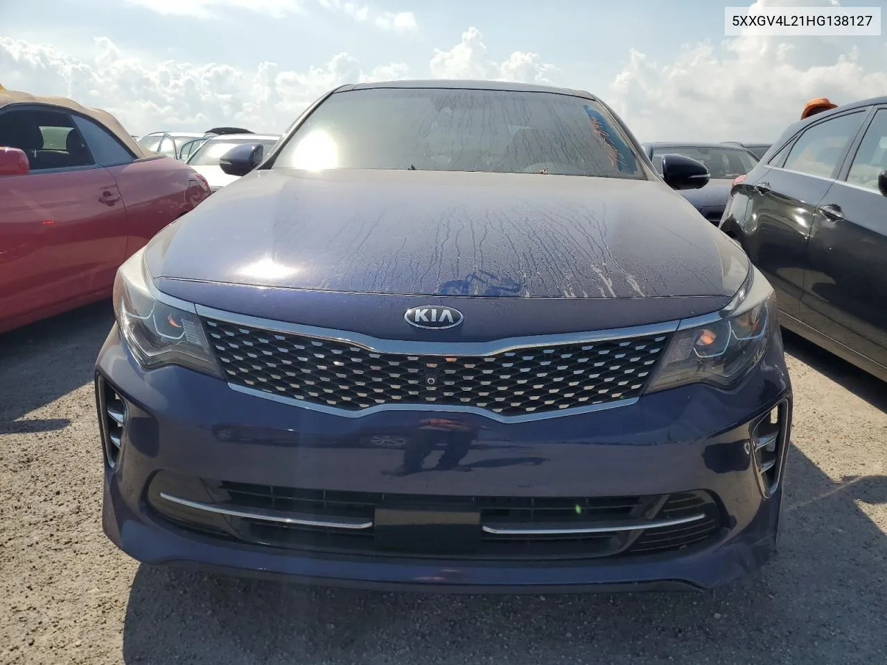 2017 Kia Optima Sxl VIN: 5XXGV4L21HG138127 Lot: 75238994