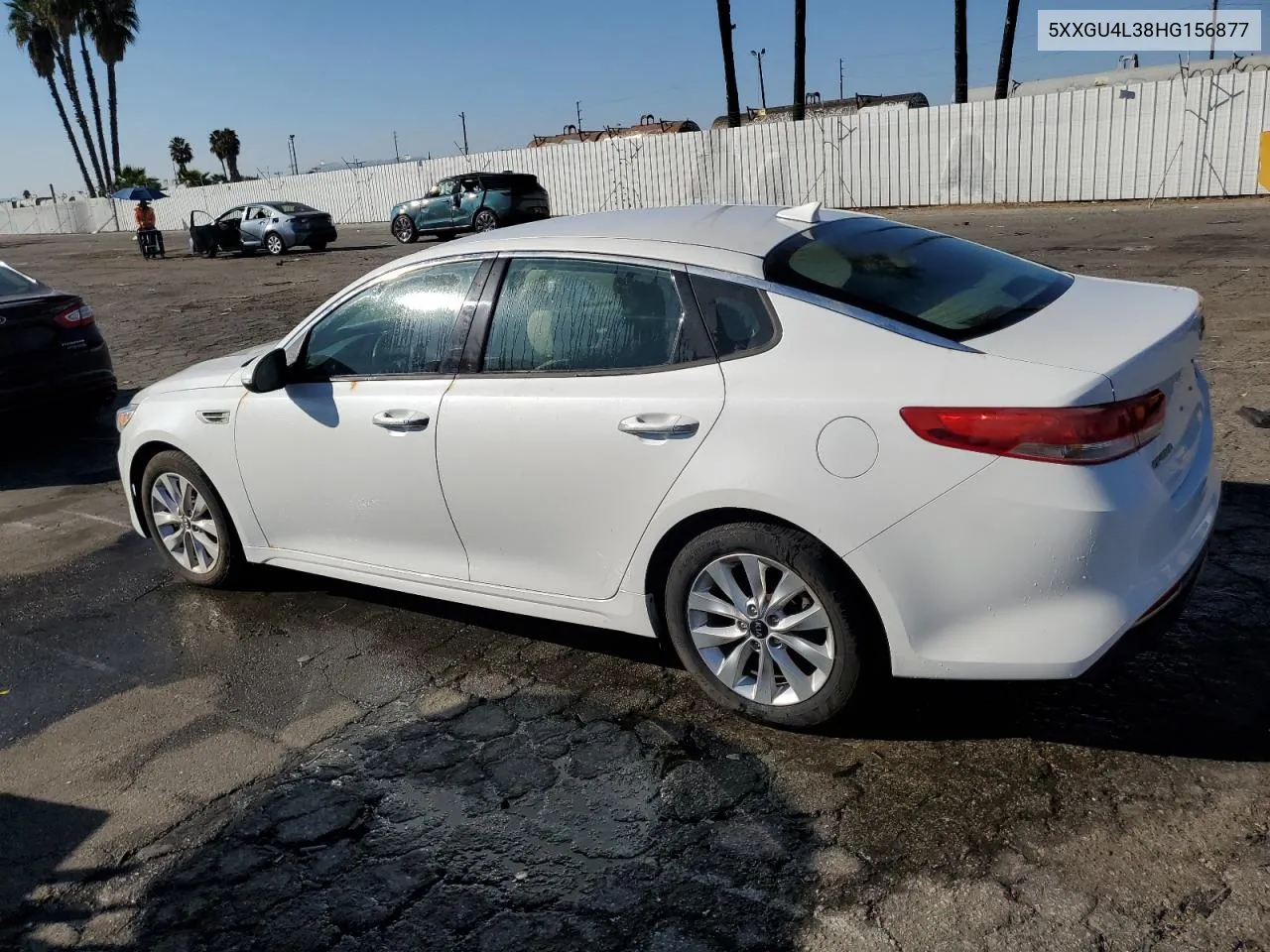 5XXGU4L38HG156877 2017 Kia Optima Ex