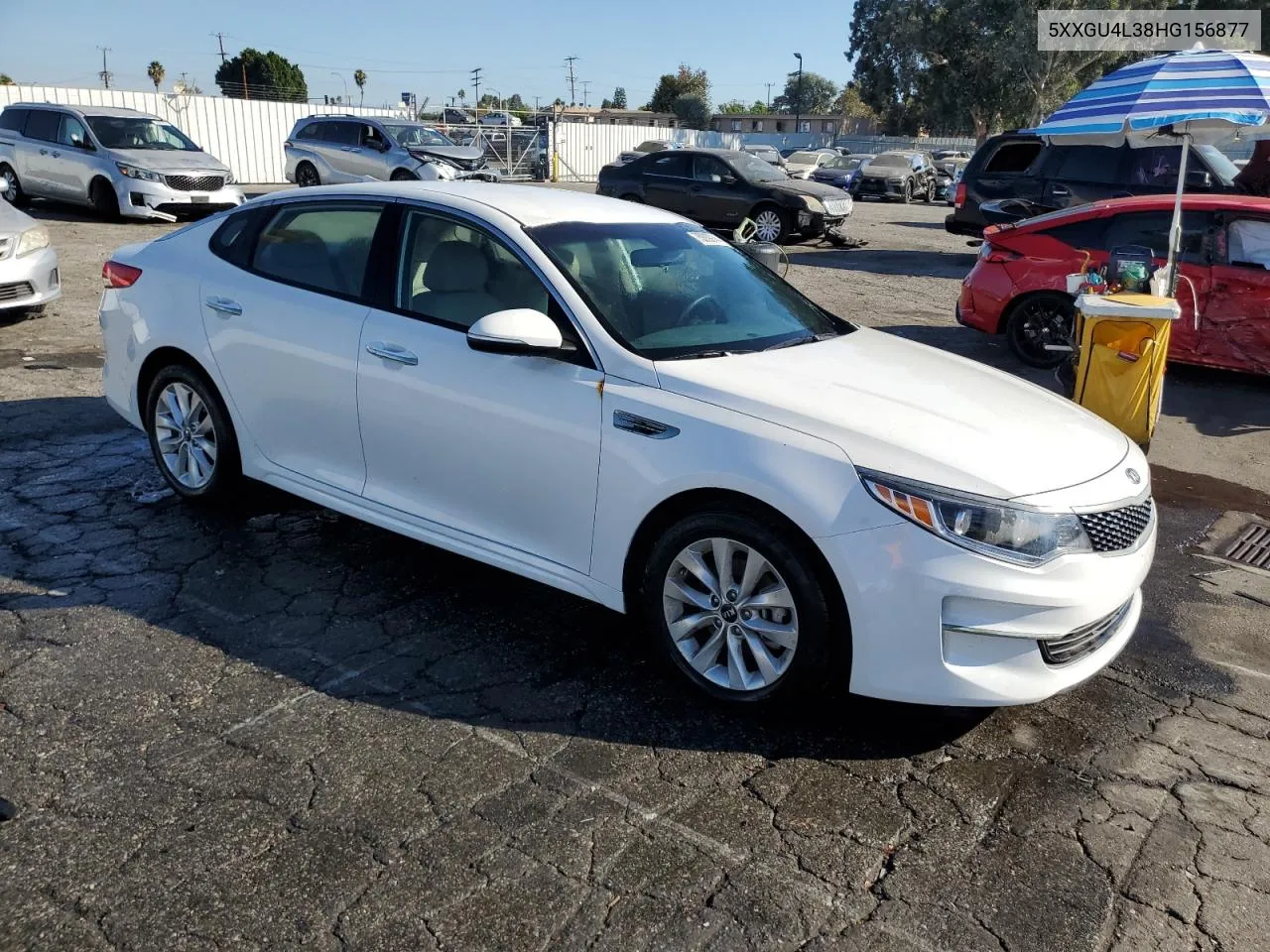 5XXGU4L38HG156877 2017 Kia Optima Ex