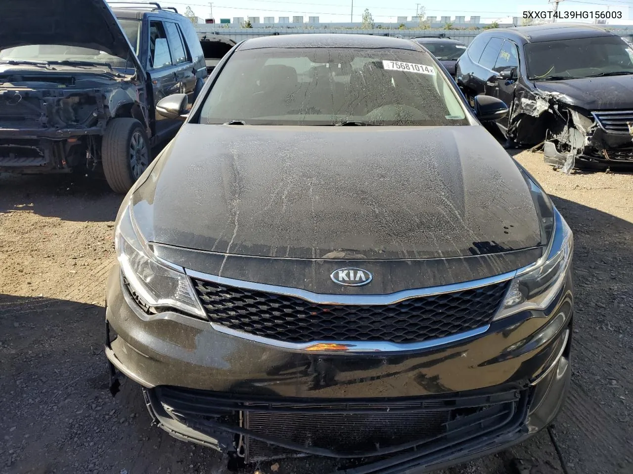 2017 Kia Optima Lx VIN: 5XXGT4L39HG156003 Lot: 75681014