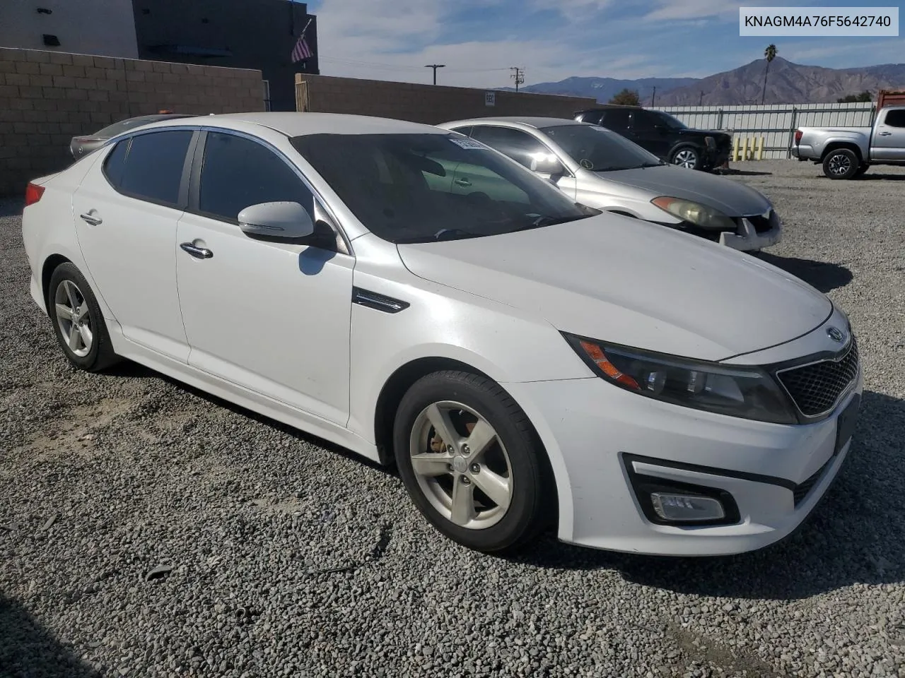 KNAGM4A76F5642740 2017 Kia Optima Lx