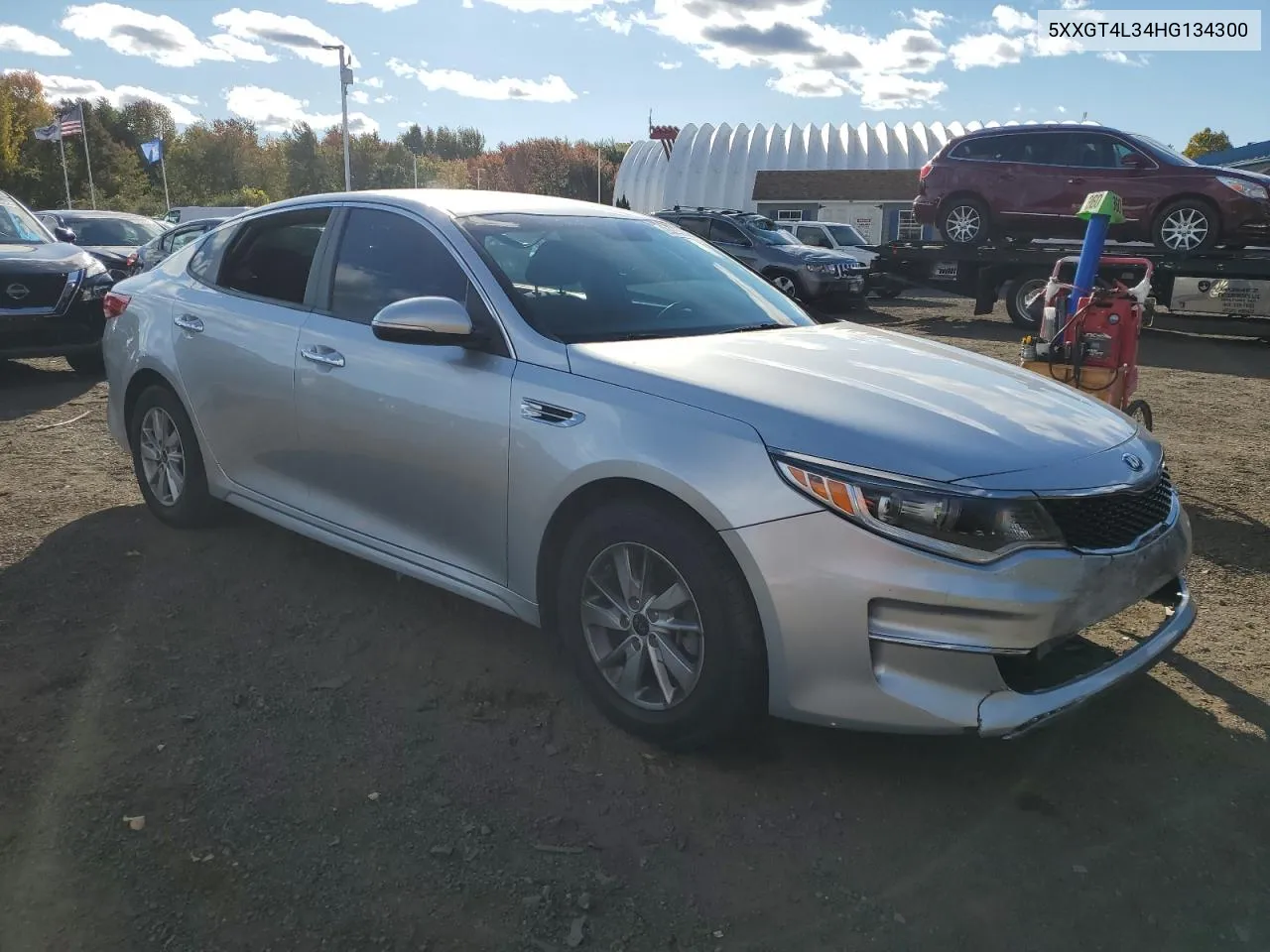 2017 Kia Optima Lx VIN: 5XXGT4L34HG134300 Lot: 75801844