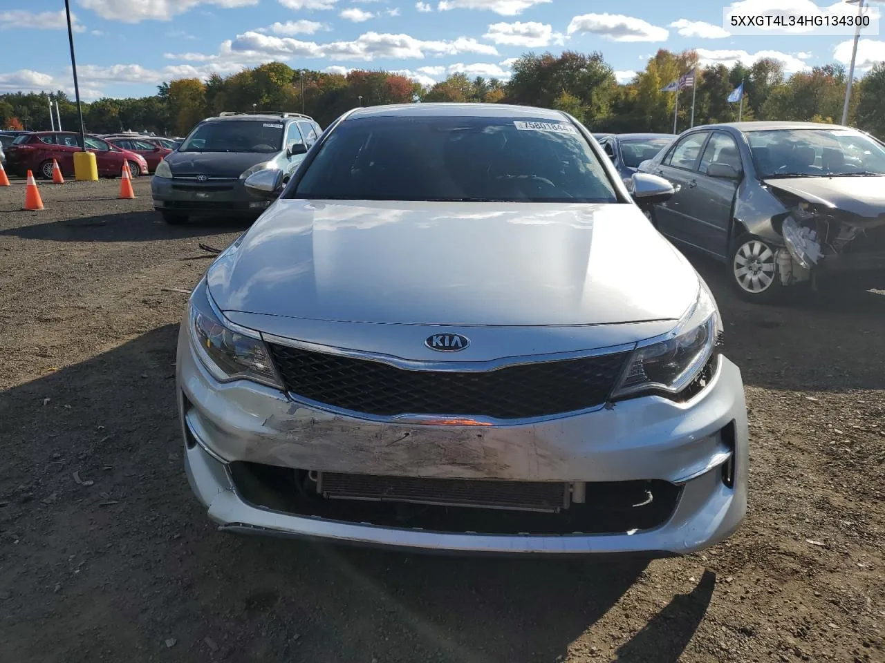 2017 Kia Optima Lx VIN: 5XXGT4L34HG134300 Lot: 75801844