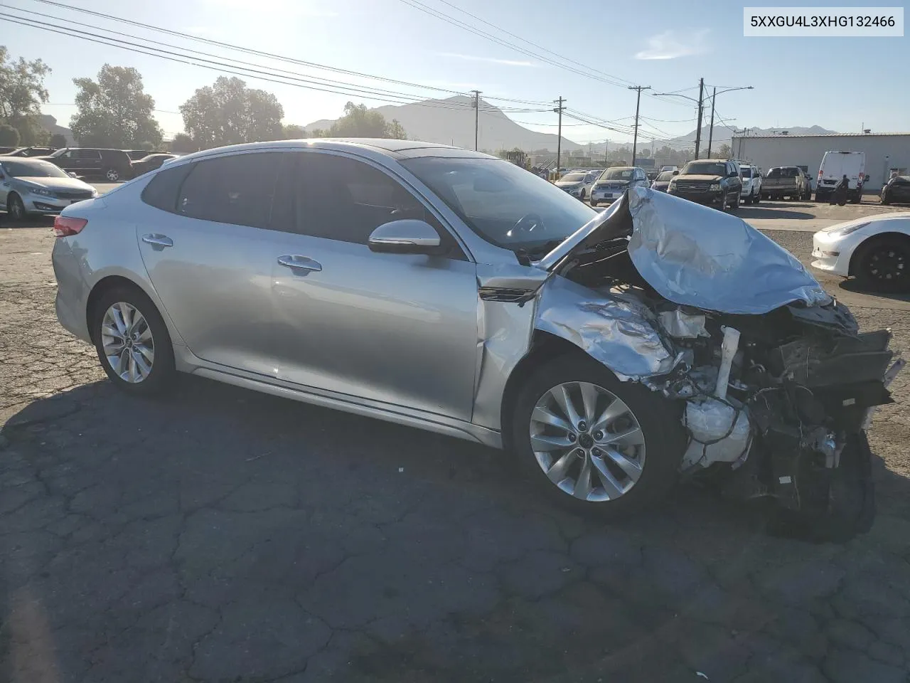 5XXGU4L3XHG132466 2017 Kia Optima Ex