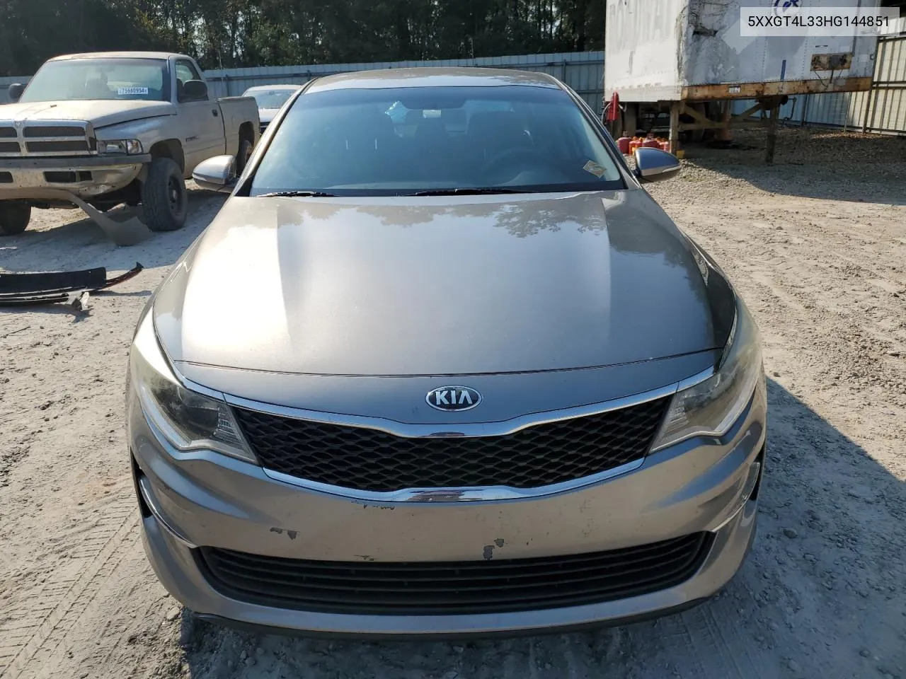 2017 Kia Optima Lx VIN: 5XXGT4L33HG144851 Lot: 76072194